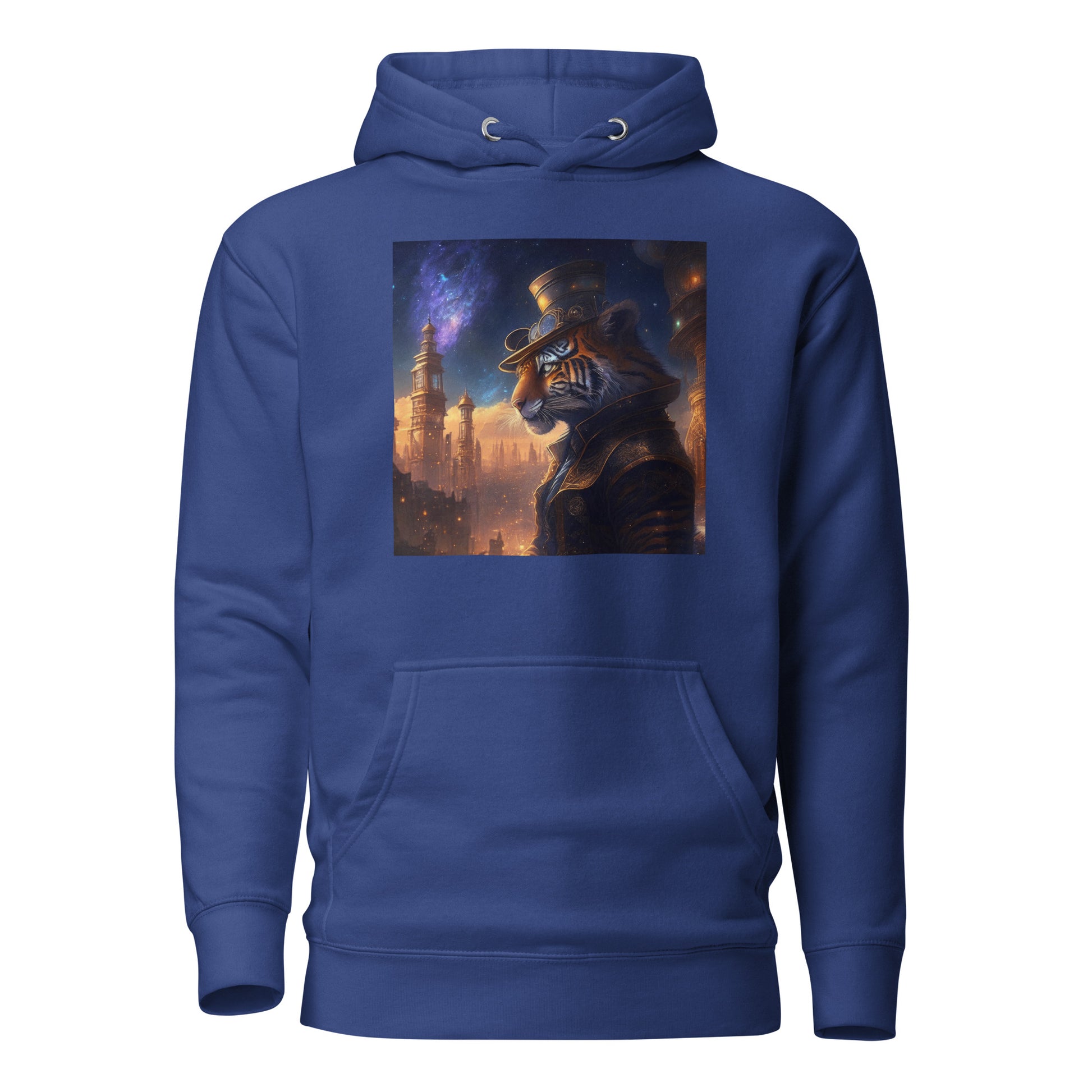 Midnight Tiger Men's Hoodie Team Royal