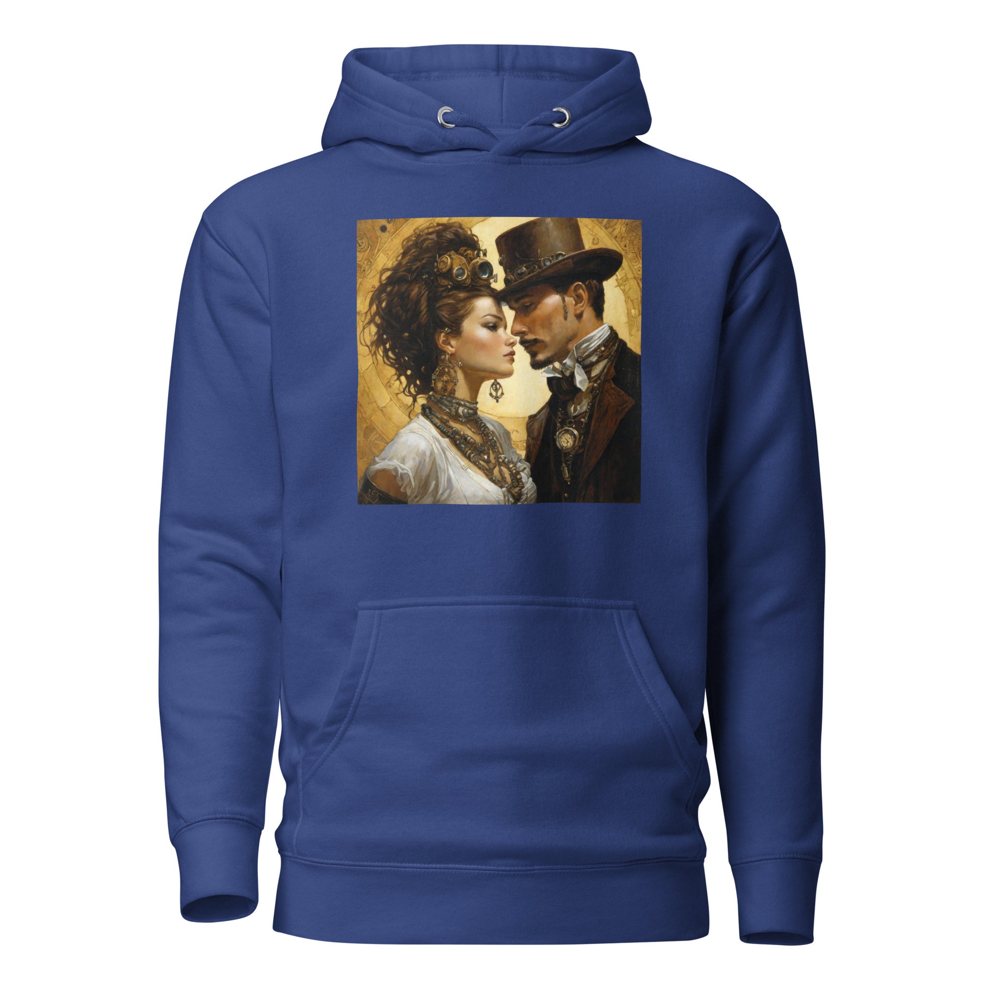 Steampunk Love Men's Hoodie Team Royal