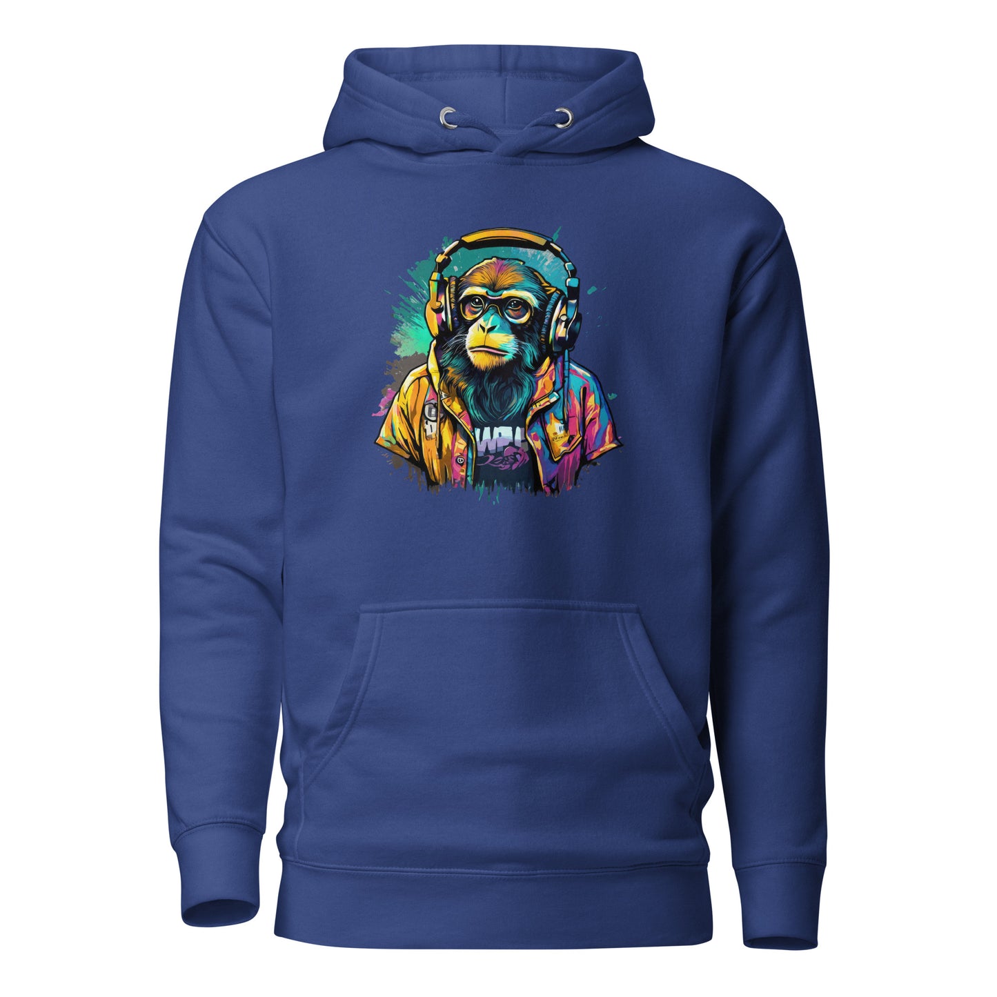 Monkey Music Men's Hoodie Team Royal