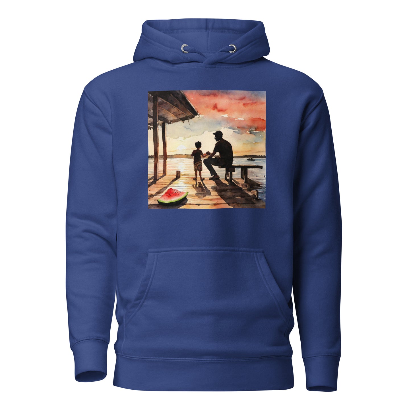 Summer Memories with Dad Hoodie Team Royal