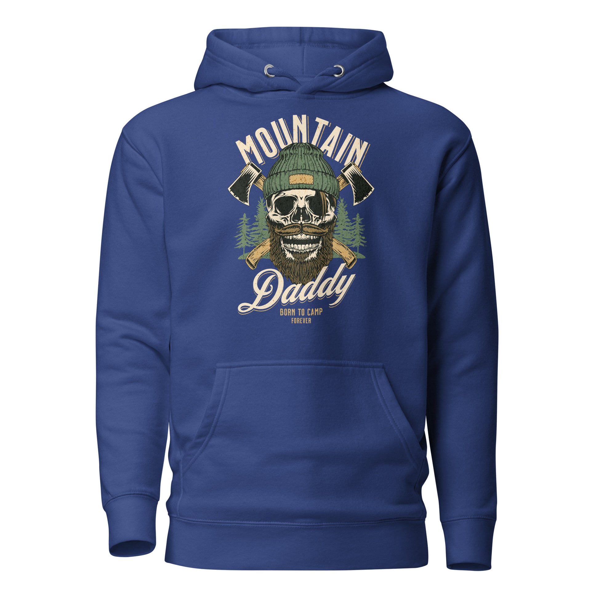 Mountain Daddy Men's Outdoors Hoodie Team Royal