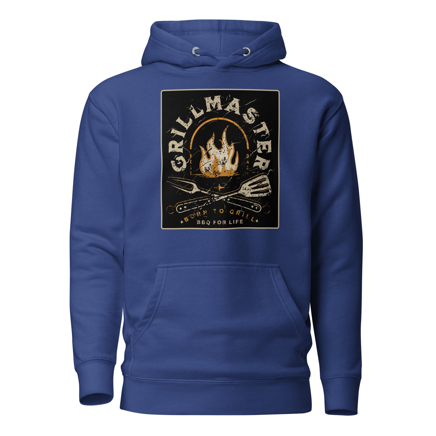 Grillmaster Hoodie for Dad Team Royal