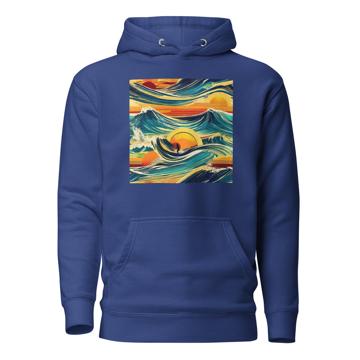 Surf's Up Men's Hoodie Team Royal