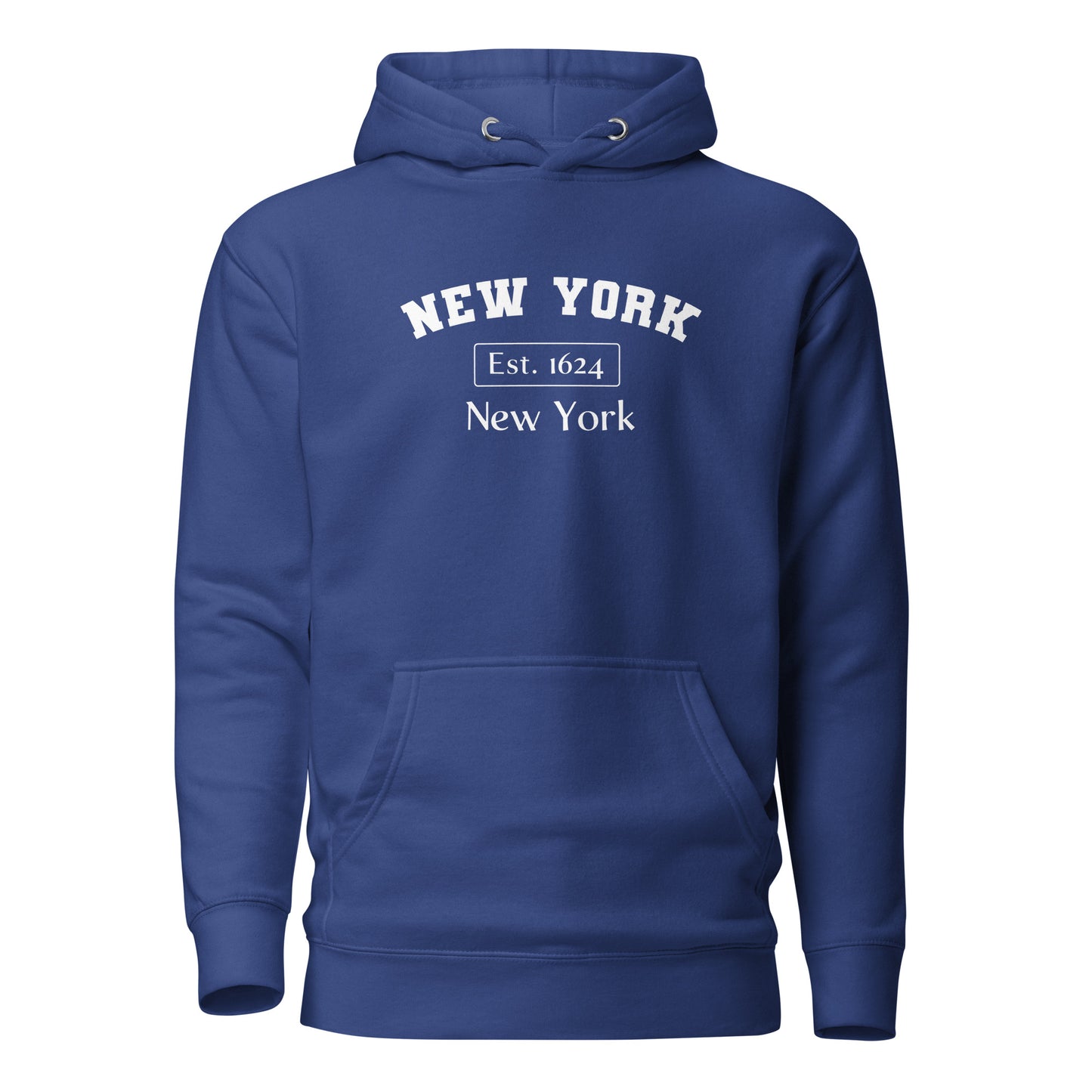 New York, New York Men's Hoodie Team Royal