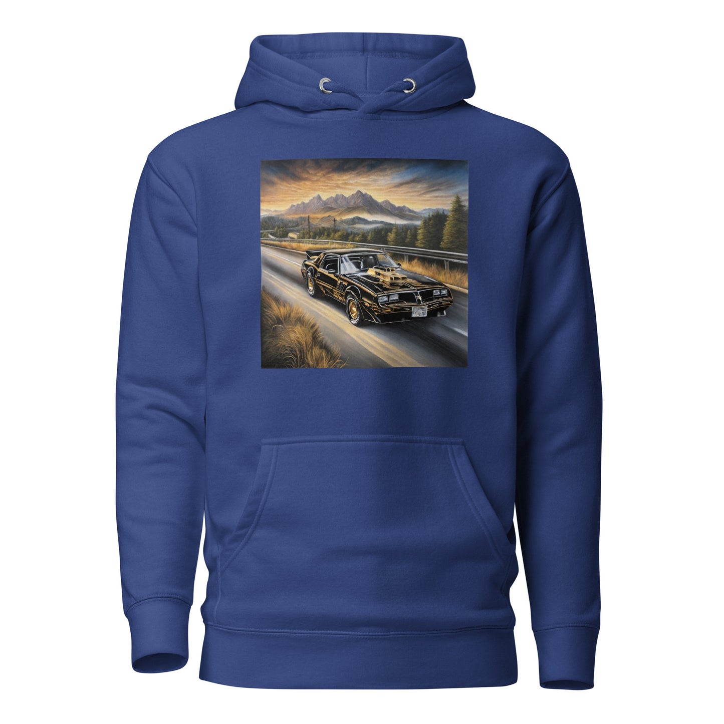 70s Trans Am Men's Hoodie Team Royal