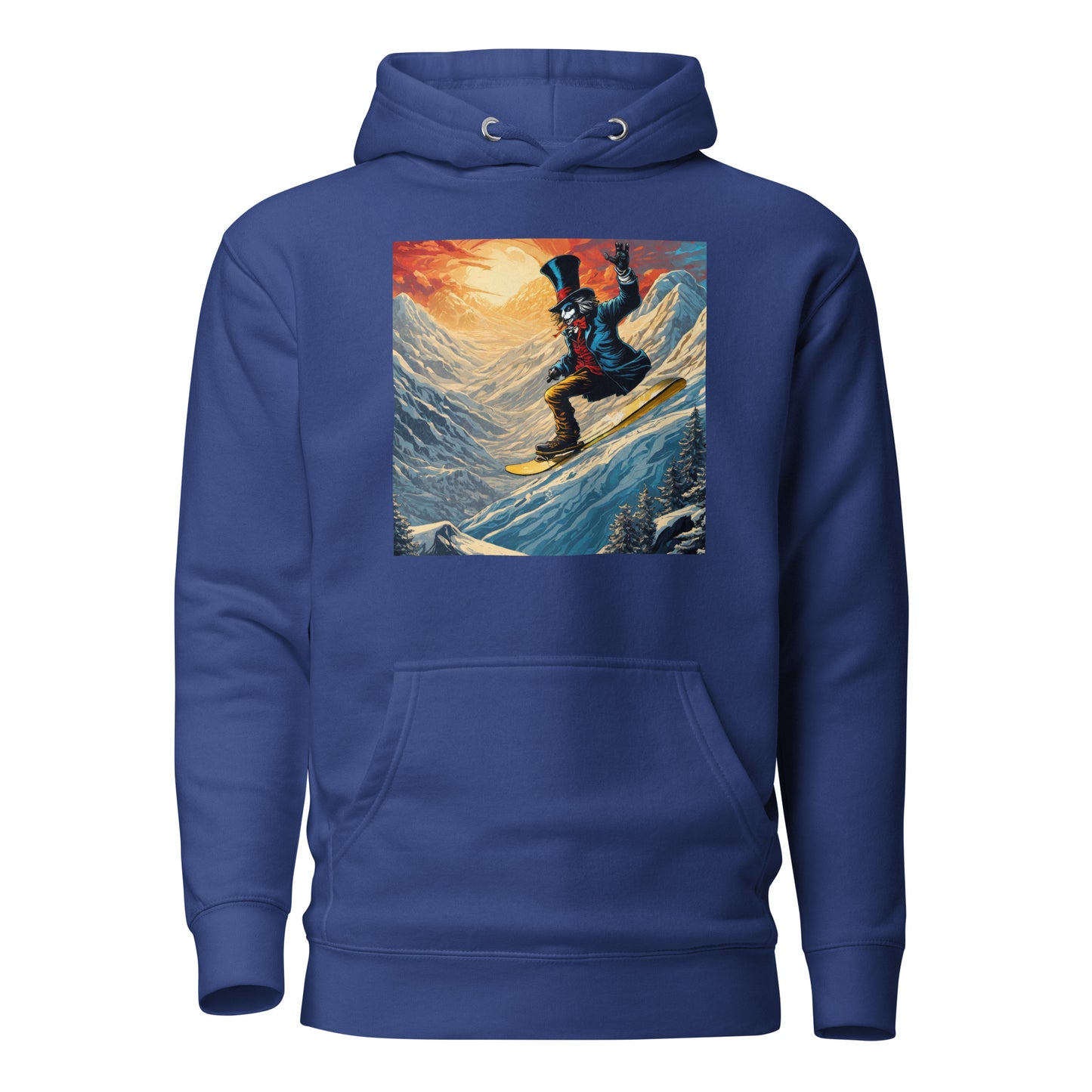 Mad Hatter Snowboarding Men's Hoodie Team Royal