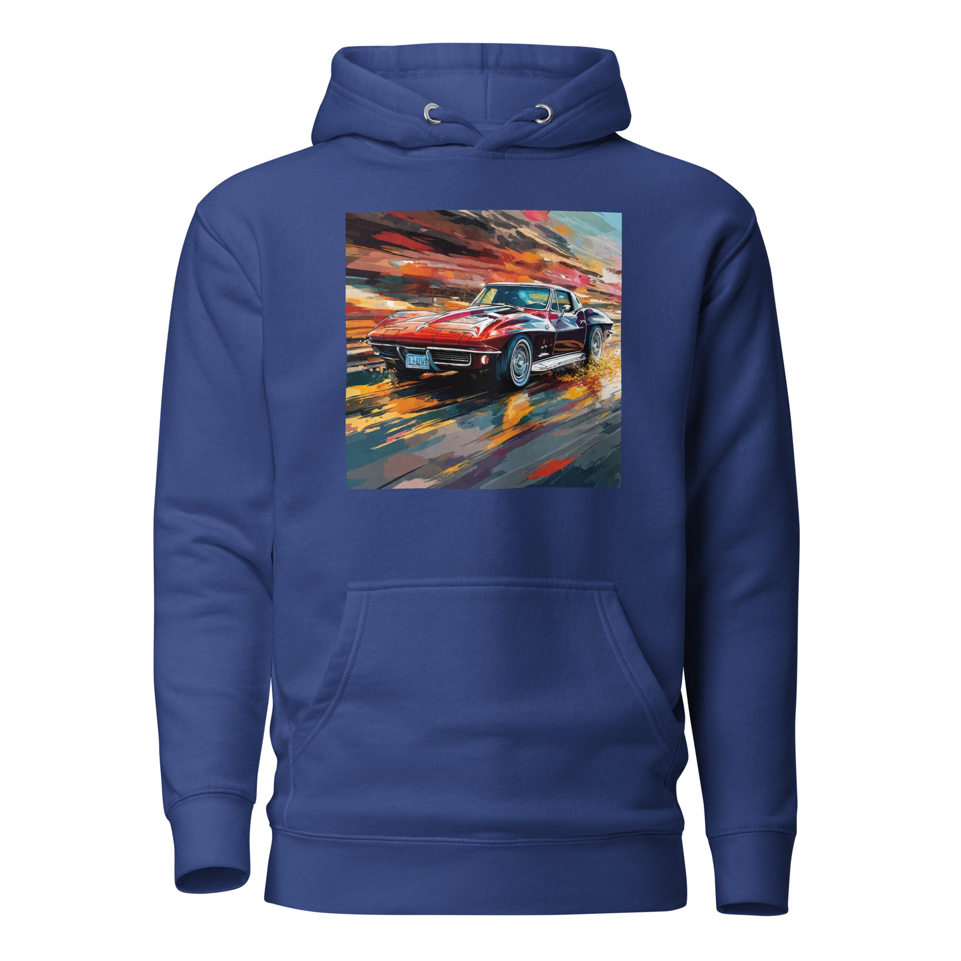 70s Mustang Men's Hoodie Team Royal