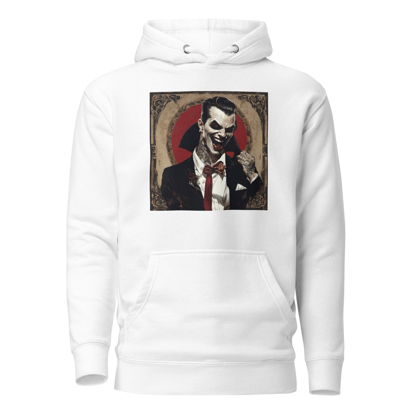 Psyched Vampire Men's Hoodie White