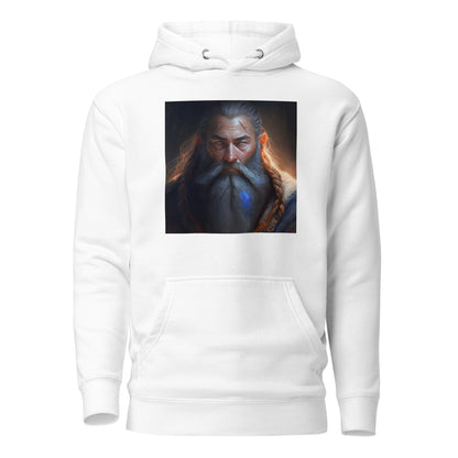 Wise Wizard Men's Hoodie White