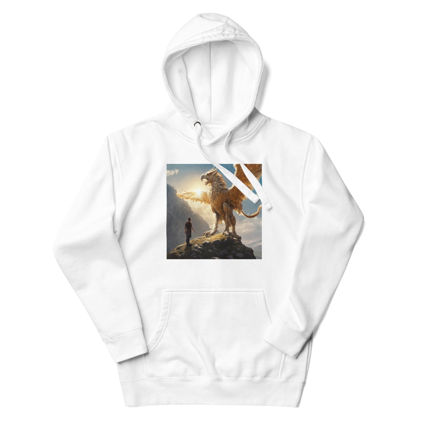 Warrior vs. Griffin Men's Hoodie