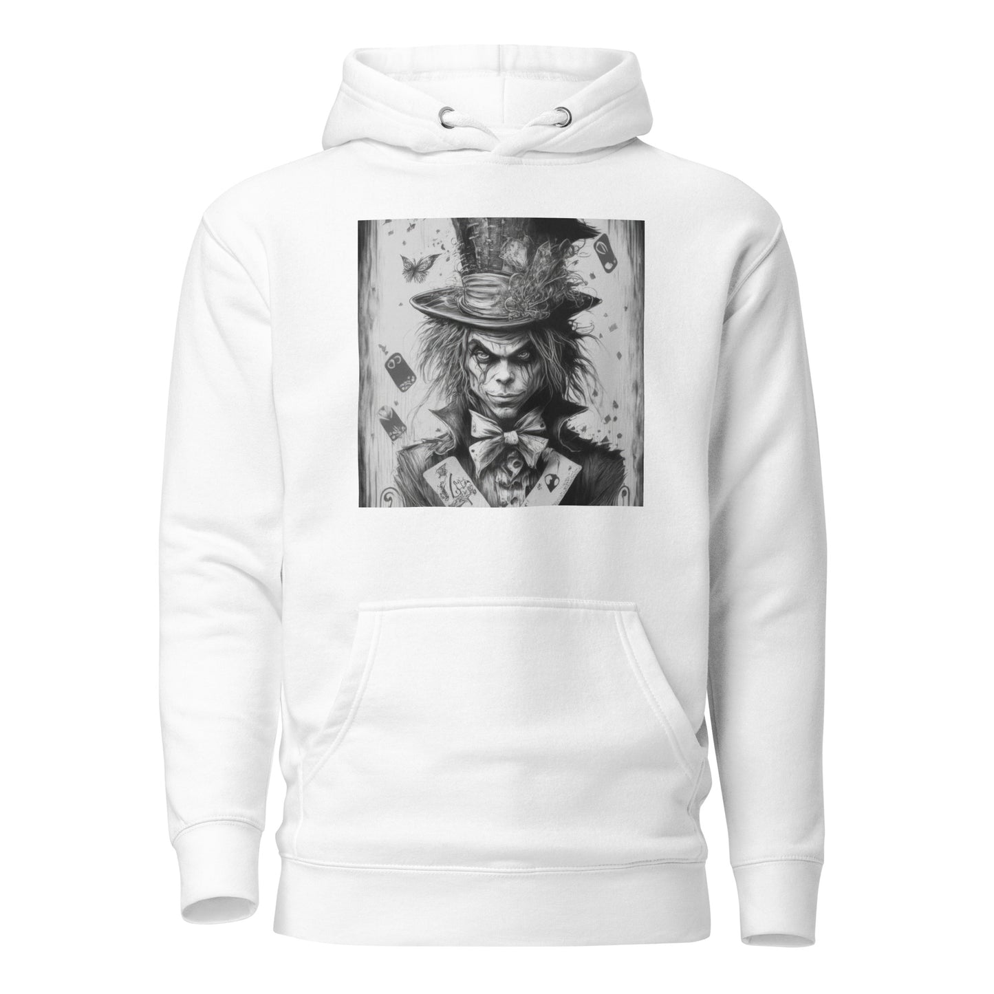 Sly Mad Hatter Men's Hoodie White