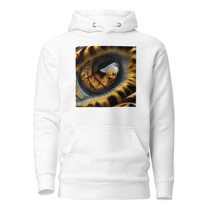 Leopard's Eye Men's Hoodie White