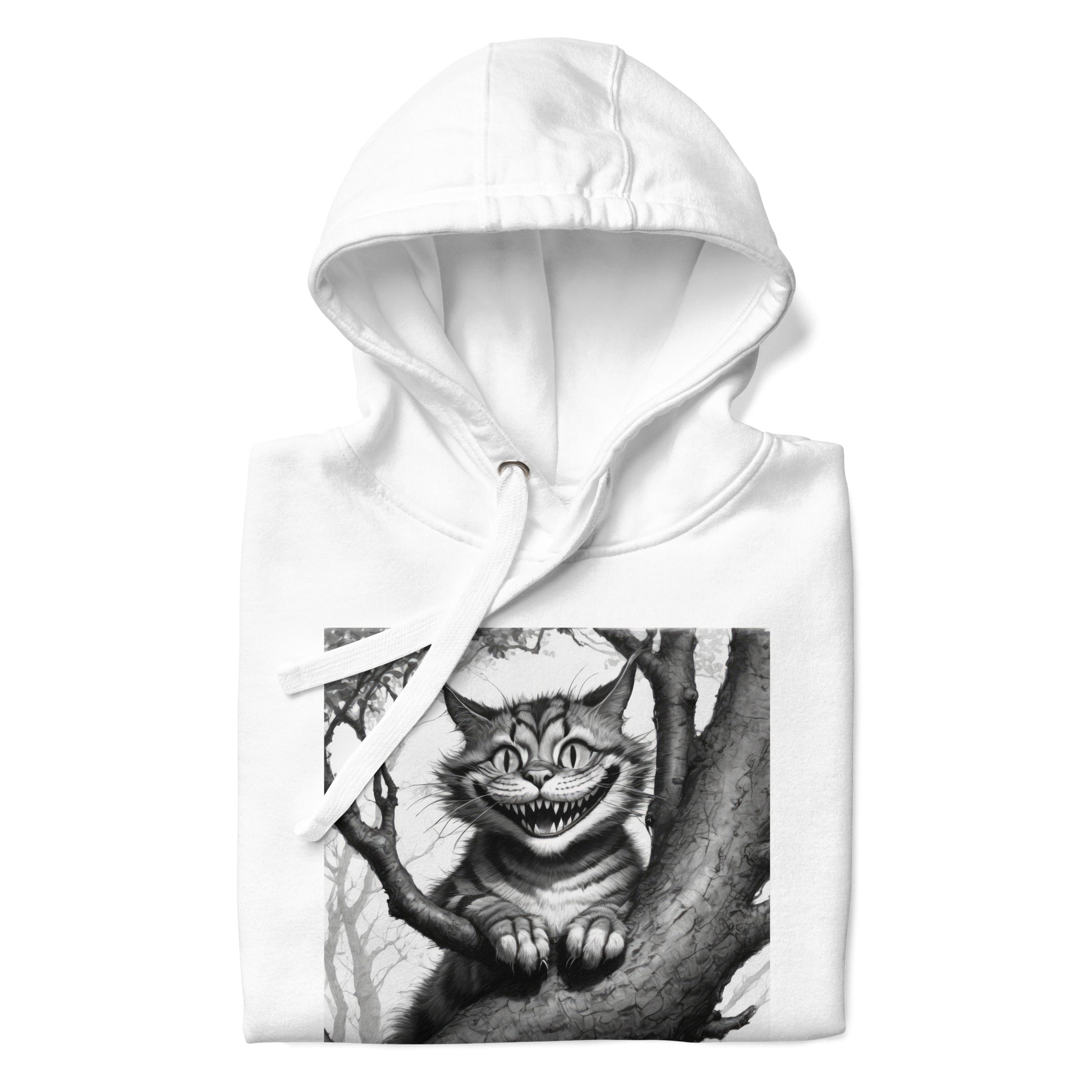 Cheshire Cat in a Tree Men's Alice in Wonderland Hoodie