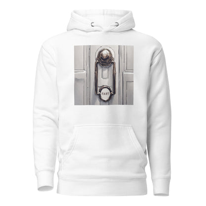 Fartknocker Men's Funny Hoodie White