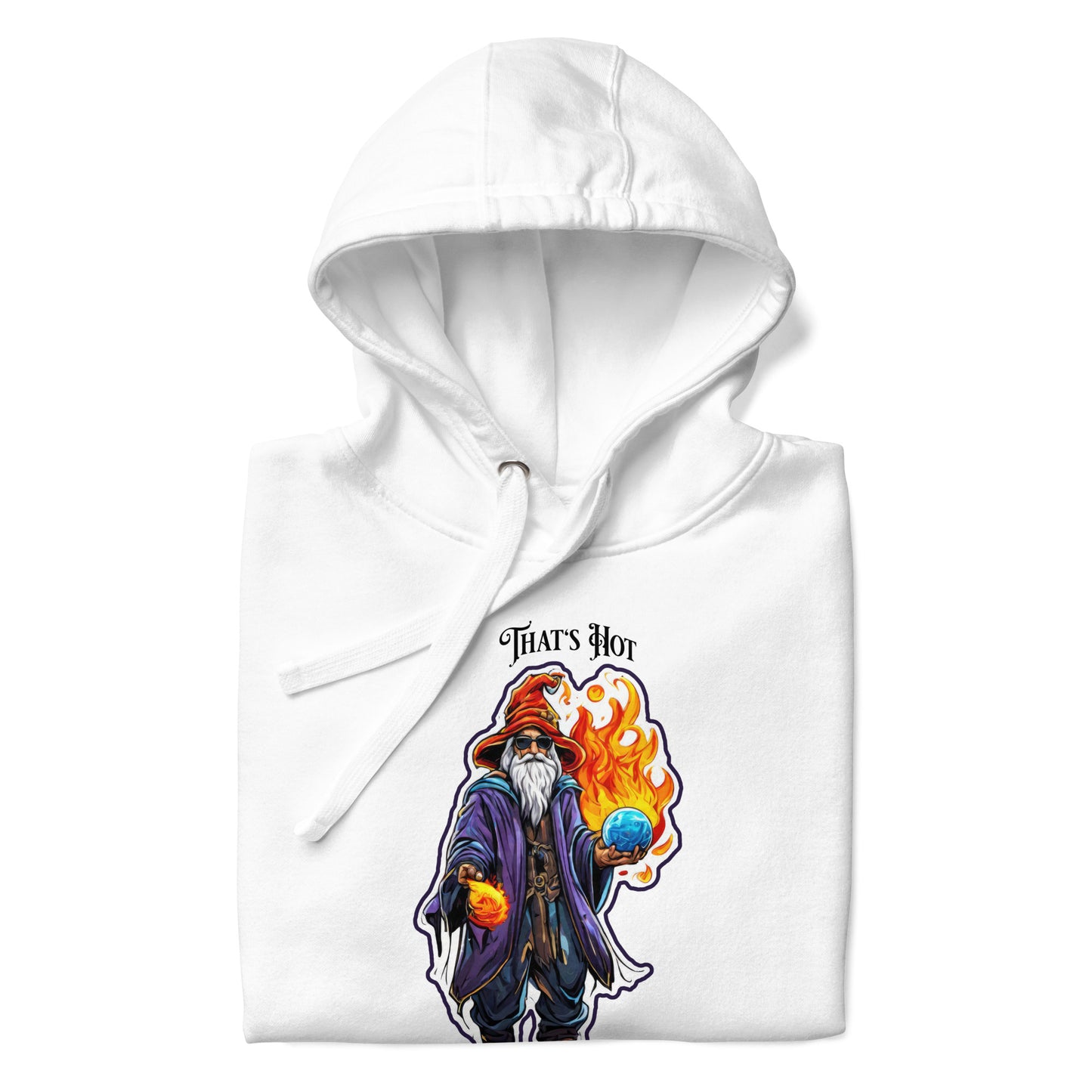 That's Hot Wizard Men's Funny Hoodie