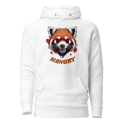 Hangry Men's Funny Hoodie White