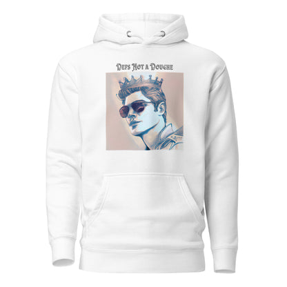 Defs Not a Douche Men's Funny Hoodie White