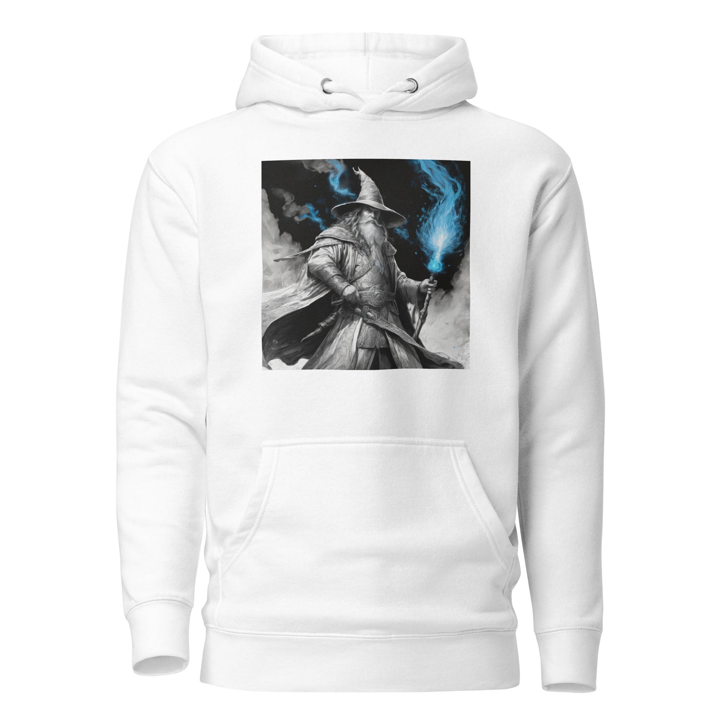 Wondrous Wizard Men's Hoodie White