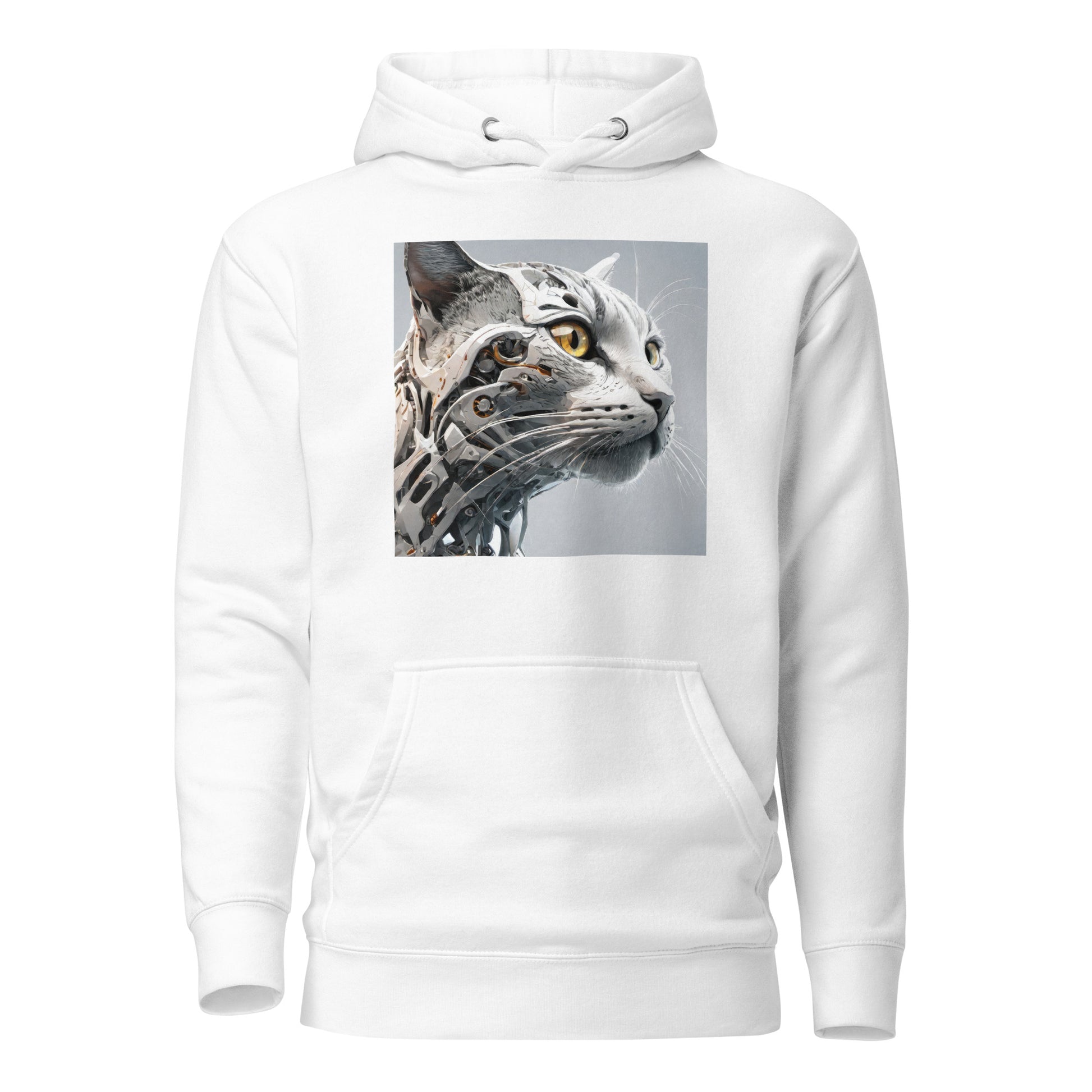 Meowdroid 2000 Men's Hoodie White