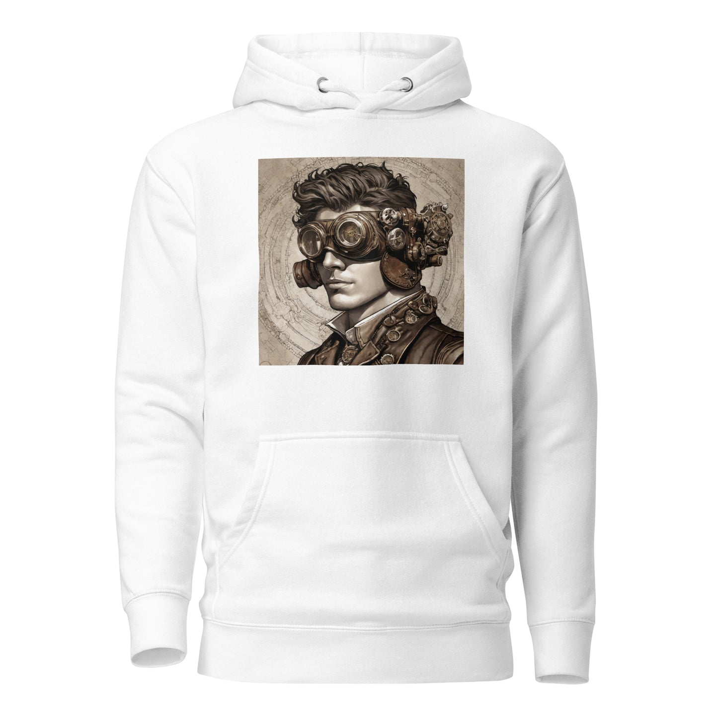 Machinist Man Men's Hoodie White