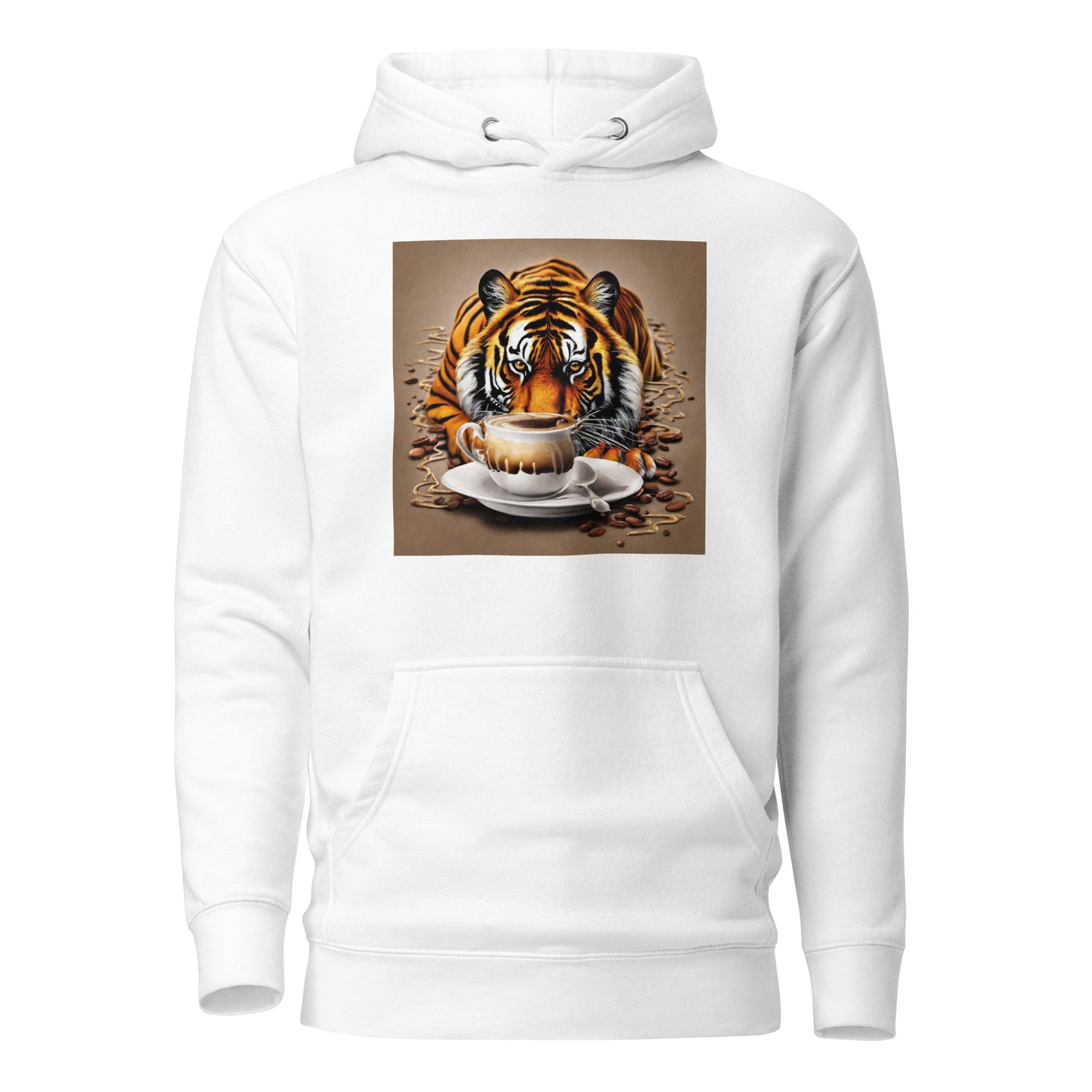 Wild for Coffee Men's Hoodie White