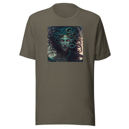 Fierce Medusa Men's Myth T-Shirt Army