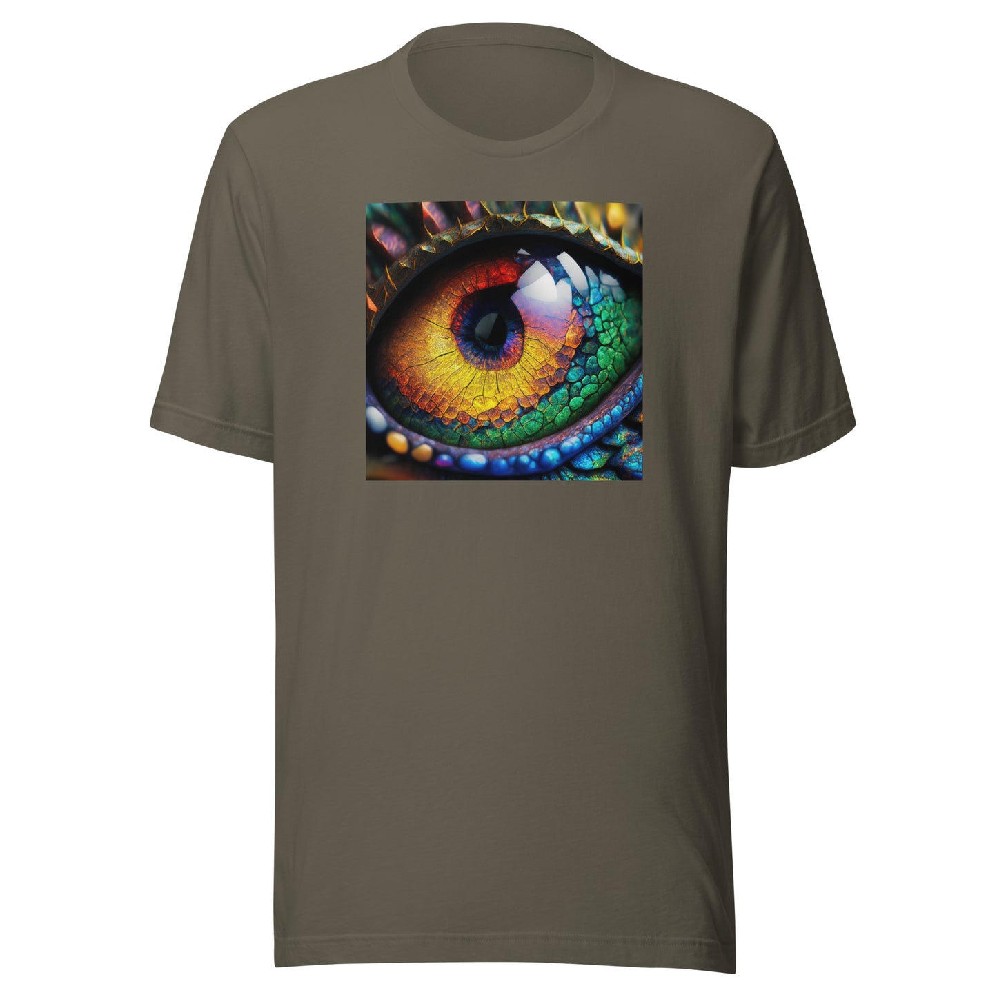 Dragon's Eye Men's Fantasy T-Shirt Army