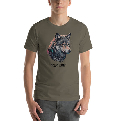 Lone Wolf Men's Funny T-Shirt