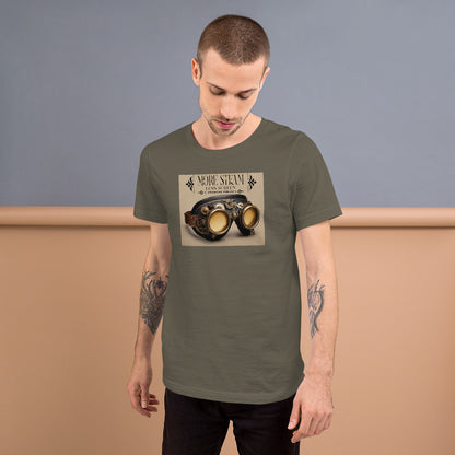 More Steam Less Screen Men's Steampunk T-Shirt