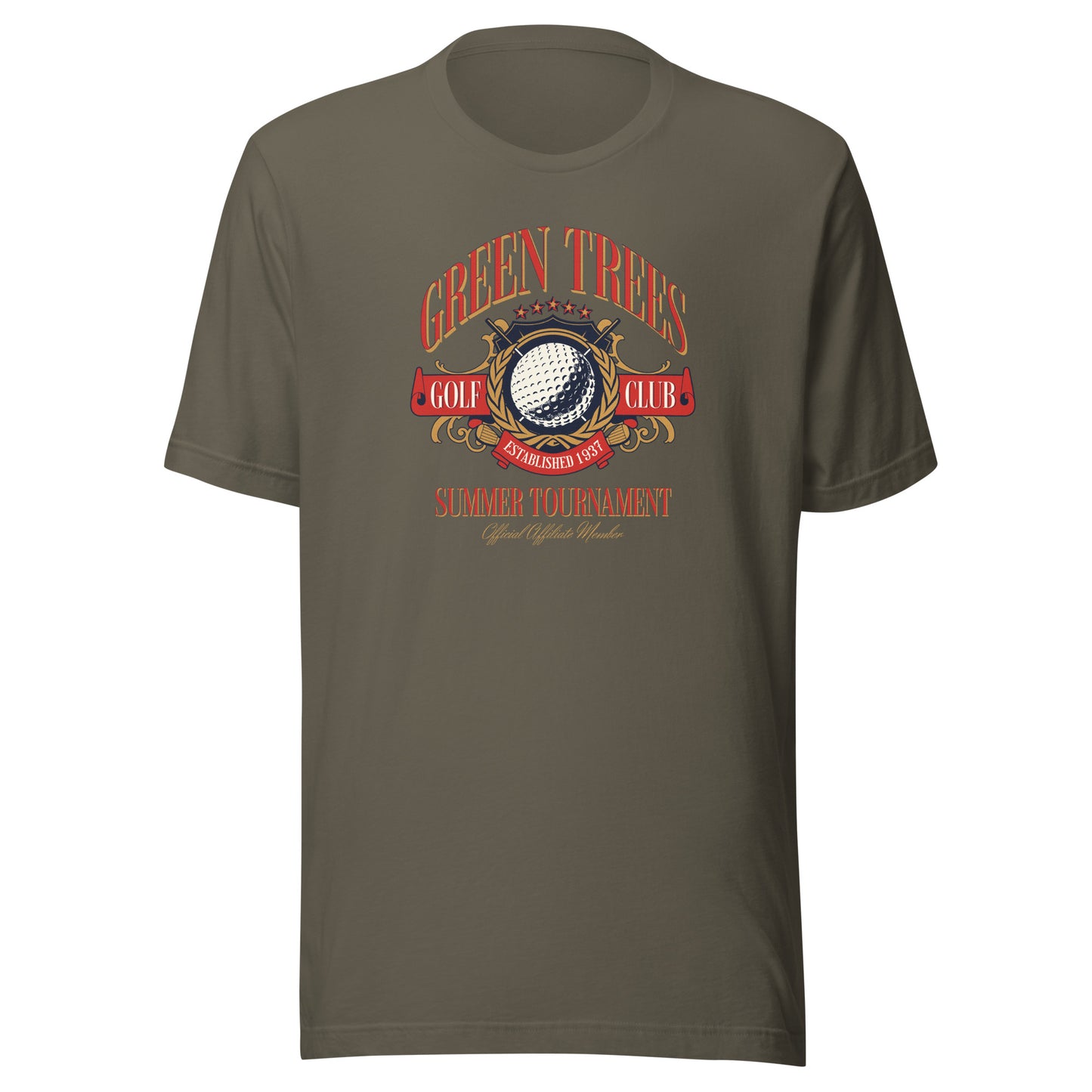 Green Trees Golf Club Shirt for Dad Army