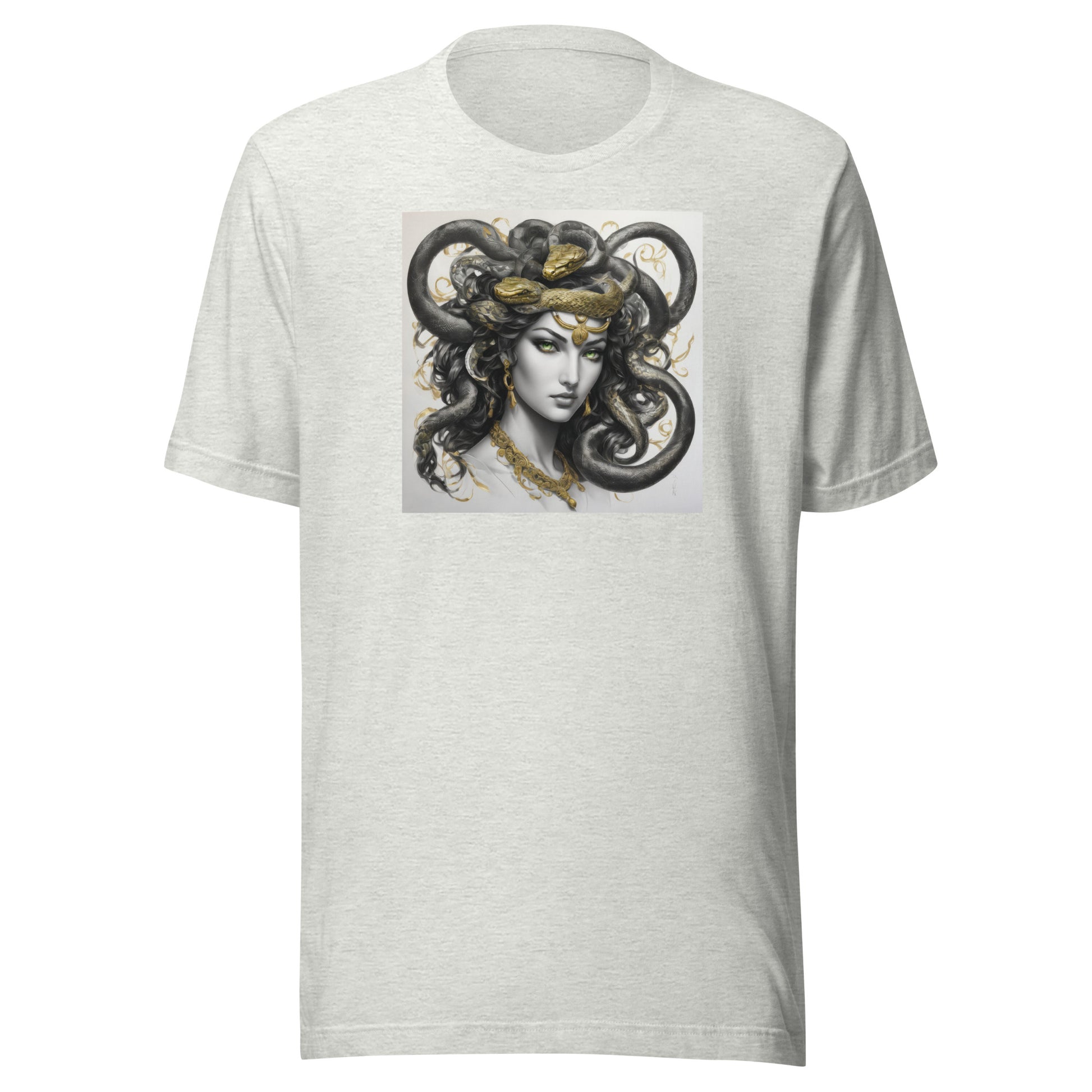 Bold Medusa Men's Mythology T-Shirt Ash