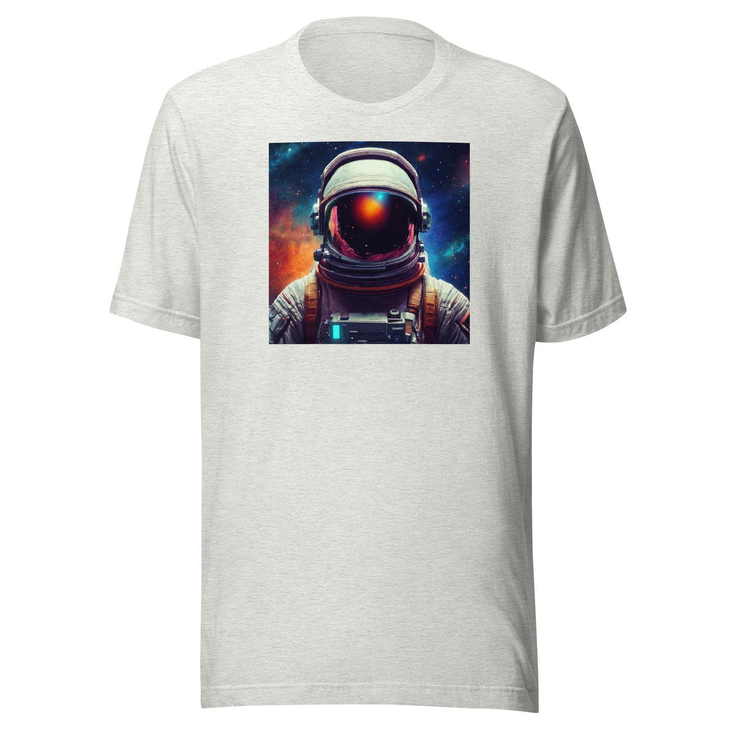 Awesome Astronaut Men's Graphic Tee Ash