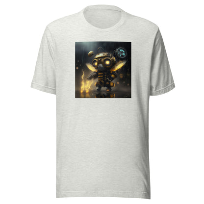 Bold Bee Men's Steampunk T-Shirt Ash