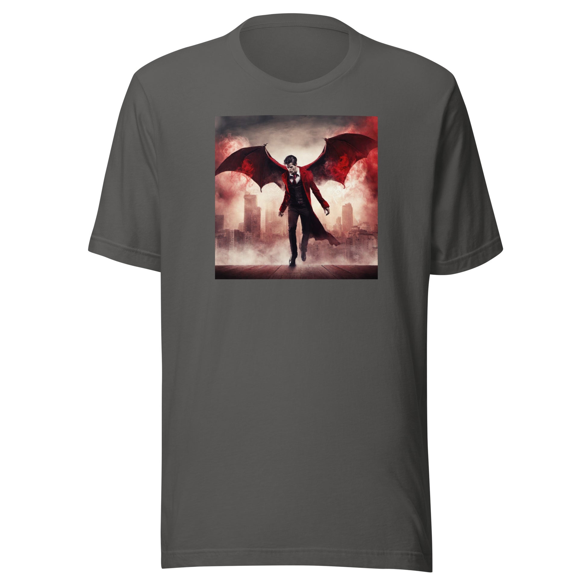 Flying Vampire Men's T-Shirt Asphalt