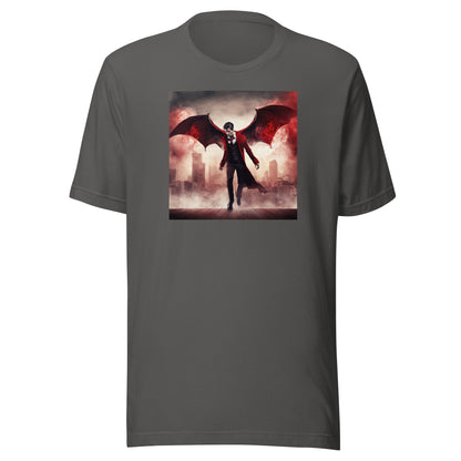 Flying Vampire Men's T-Shirt Asphalt