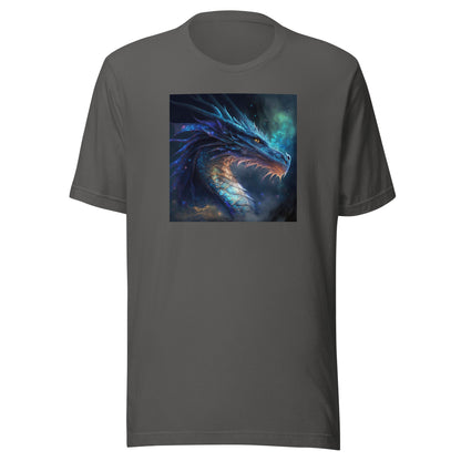 Blue Dragon Men's Fantasy T-Shirt Asphalt