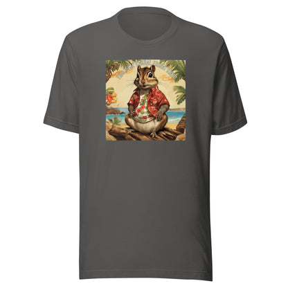 Casual Friday Squirrel Men's Funny T-Shirt Asphalt