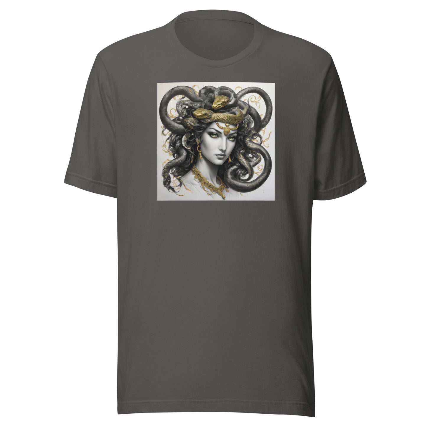 Bold Medusa Men's Mythology T-Shirt Asphalt