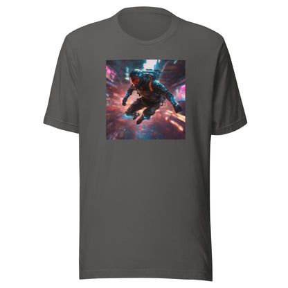 Cyberpunk Spaceman Men's T-Shirt Asphalt