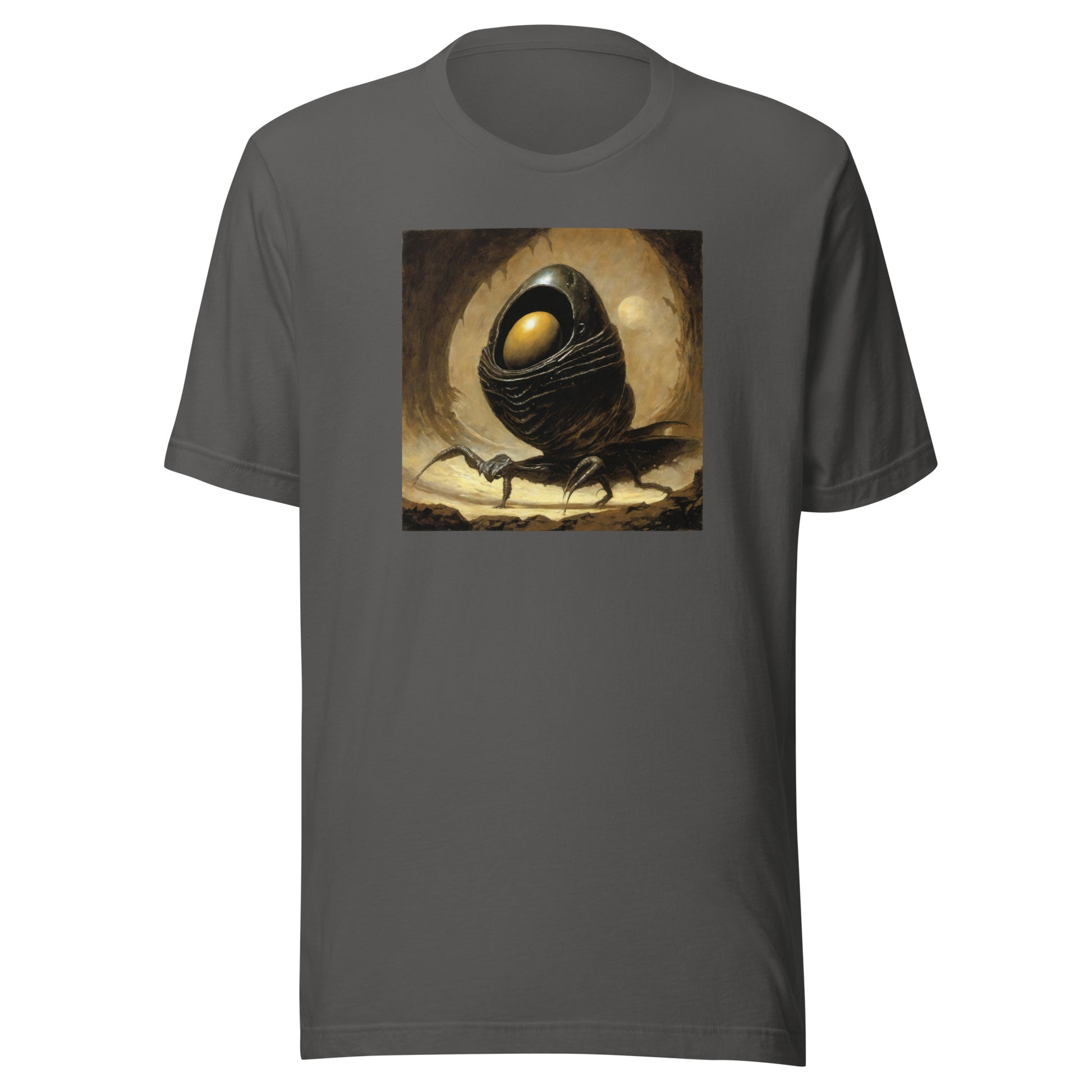 Alien Egg Men's Sci-Fi T-Shirt Asphalt