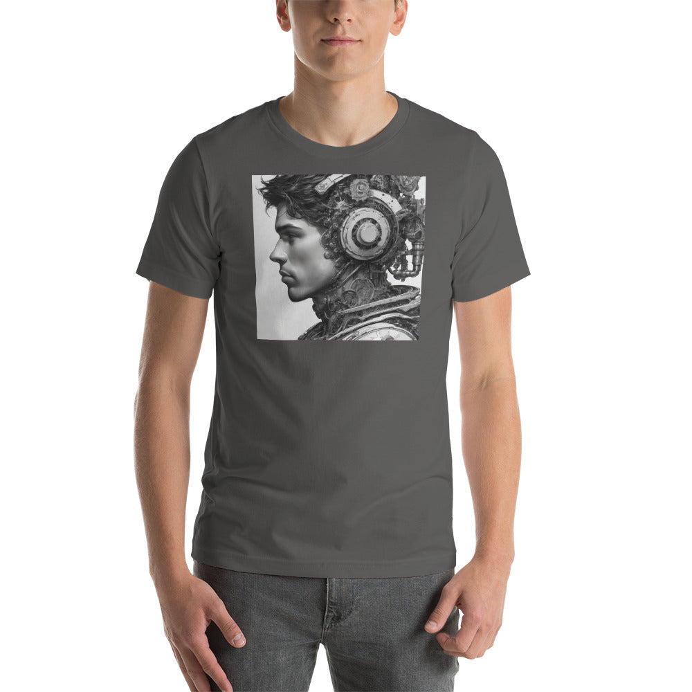 Bio-Mechanical Man Men's Sci-Fi T-Shirt