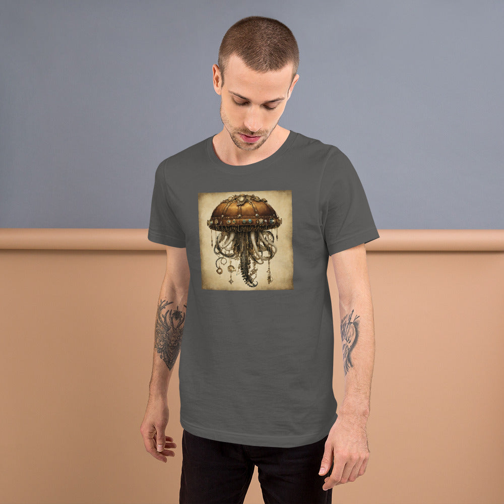 Steampunk Jellyfish Men's Graphic Tee