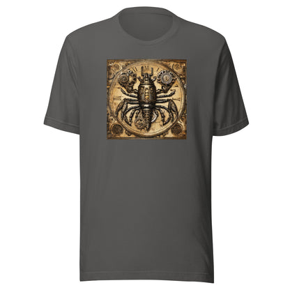 Mechanical Lobster Men's Steampunk T-Shirt Asphalt