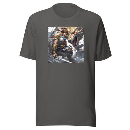 Man vs. Beast Men's T-Shirt Asphalt