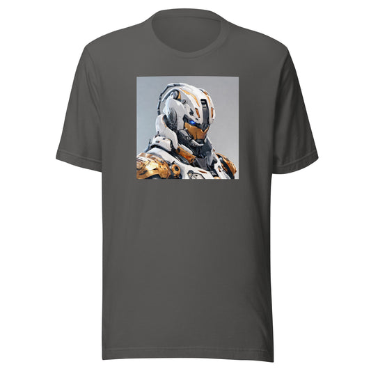 AI Droid Men's Sci-Fi T-Shirt Asphalt