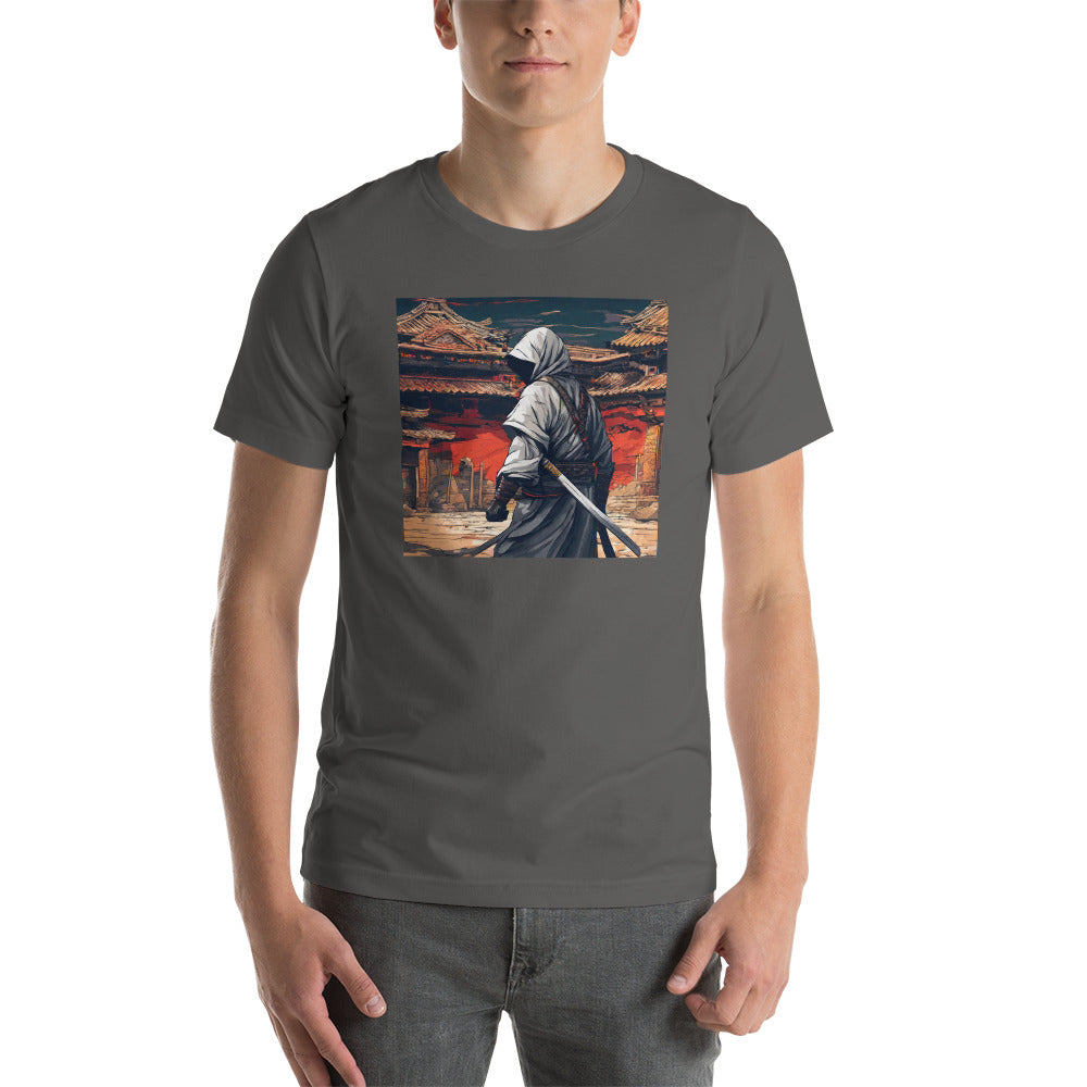 Shadowy Samurai Men's Anime T-Shirt