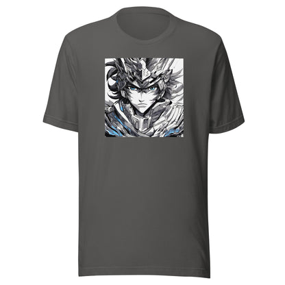 Soul Searching Hero Men's Anime T-Shirt Asphalt