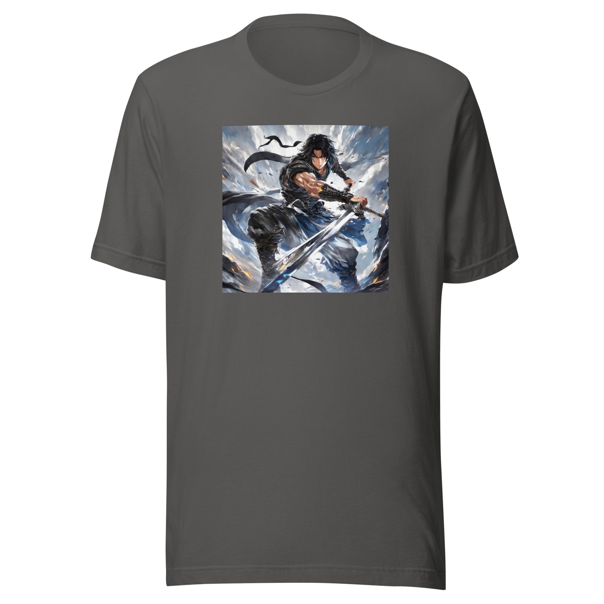 Victory is Mine Men's Anime T-Shirt Asphalt