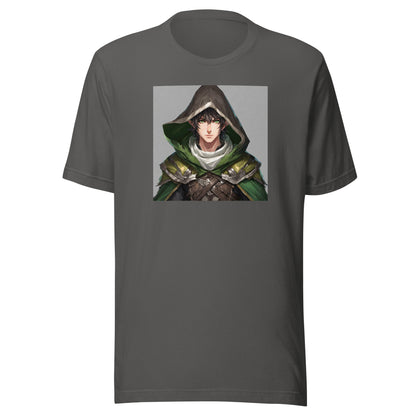 Elven Guardian Men's Anime T-Shirt Asphalt