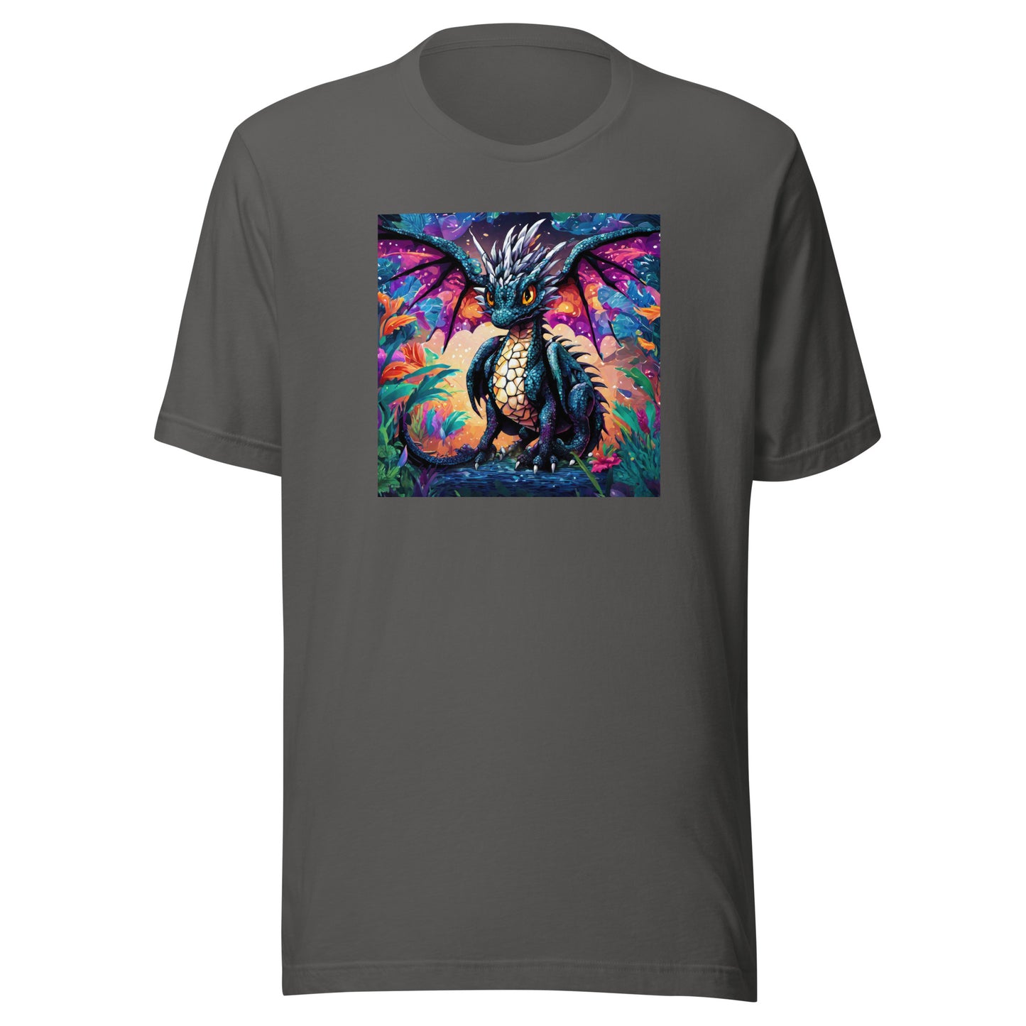 Pixel Dragon Men's T-Shirt Asphalt